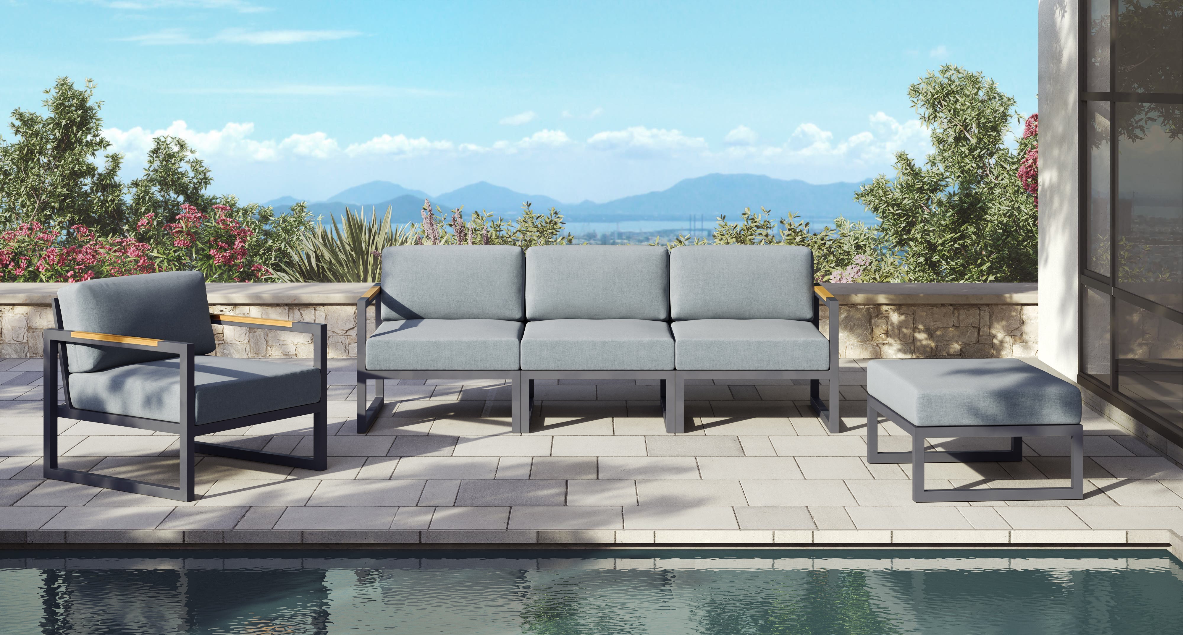 Pacific Aluminum Outdoor Furniture - Madbury Road