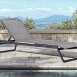 Pacific Aluminum Outdoor Lounge Chair Set