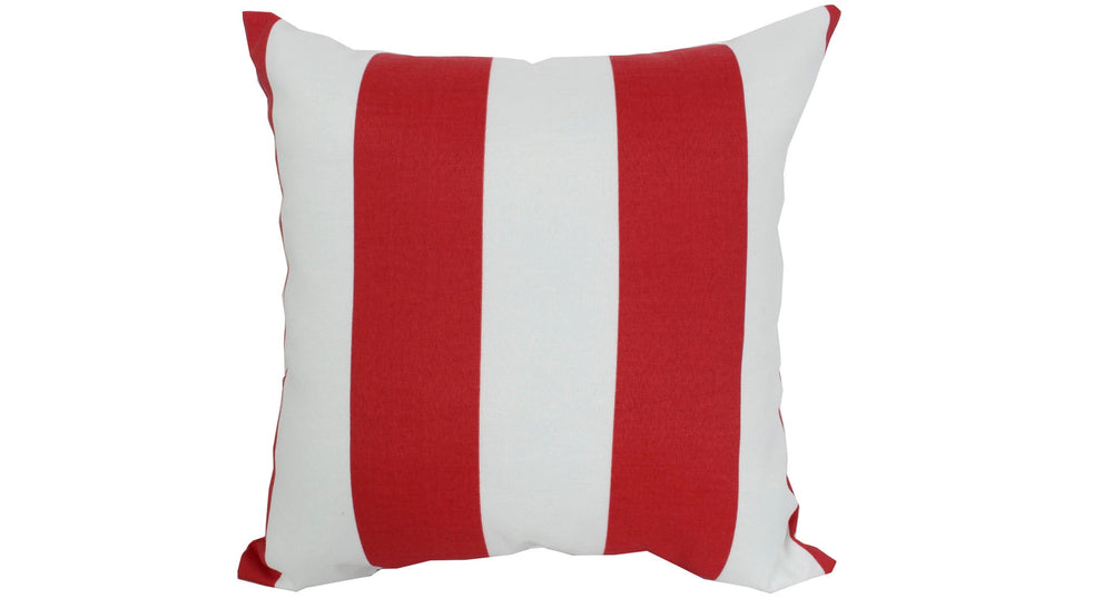 Outdoor Throw Pillow - Cabana Cherry