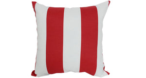 Outdoor Throw Pillow - Cabana Cherry
