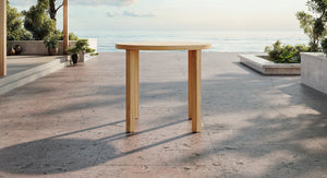 Bali Teak & Mesh Outdoor Bar Set for 4