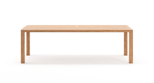 Bali Teak & Mesh Outdoor Dining Set for 8