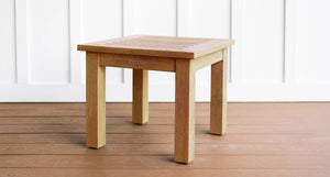 Capri Teak Outdoor End Table