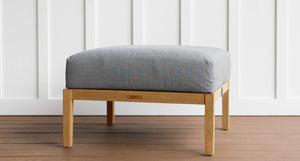 Capri Teak Outdoor Ottoman