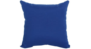 Outdoor Throw Pillow - Cobalt Blue