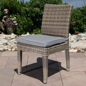 Corsica side chair - Sunbrella Cast Slate
