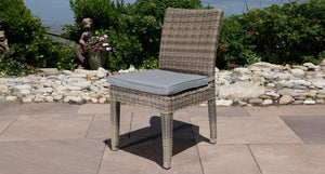 Corsica side chair - Sunbrella Cast Slate