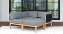Malibu 4 piece daybed - Sunbrella Cast Slate