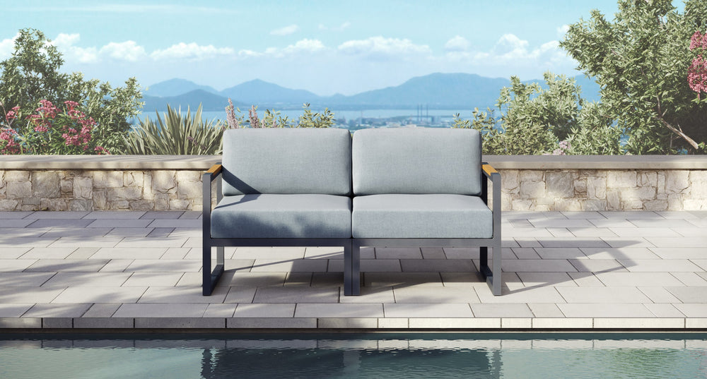 Pacific Aluminum Outdoor Loveseat