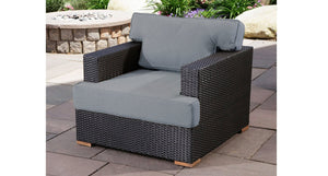 Salina club chair - Sunbrella Cast Slate