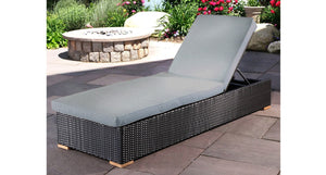Salina lounge chair - Sunbrella Cast Slate