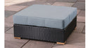Salina ottoman - Sunbrella Cast Slate