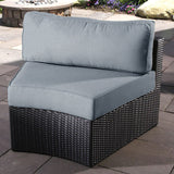 Santorini couch piece - Sunbrella Cast Slate