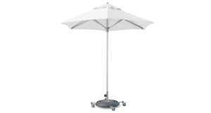 9 Ft. Round Outdoor Umbrella with Base