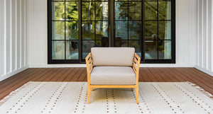 Bali outdoor club chair 2 - Sunbrella Spectrum Mushroom