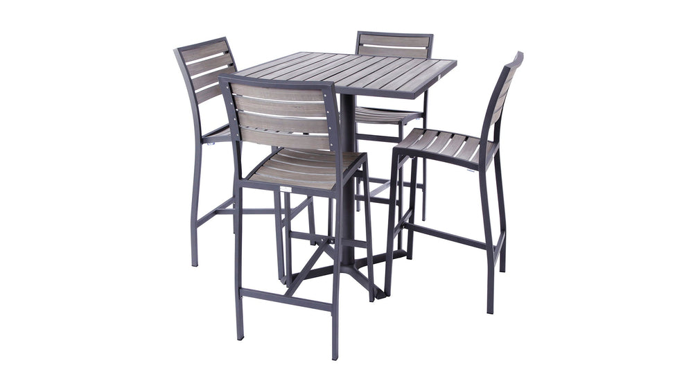 Mason outdoor 4 top bar set