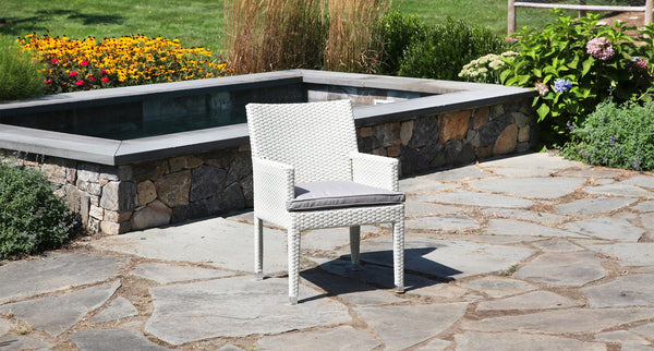 Mykonos outdoor arm chair 