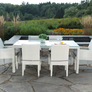 Mykonos outdoor dining set for 6