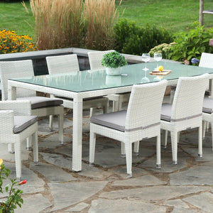 Mykonos outdoor dining set for 8 2