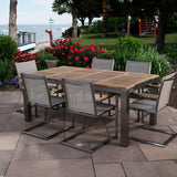 Bali outdoor dining set for 6