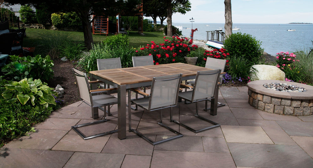Bali outdoor dining set for 6