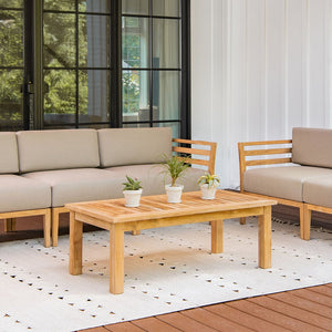 Bali sofa loveseat set - Sunbrella Spectrum Mushroom