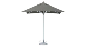 8 Ft. Square Outdoor Umbrella with Base