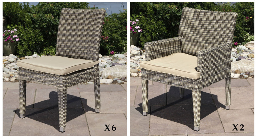 Corsica Outdoor Dining Set for 8