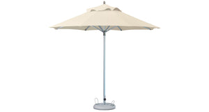 10 Ft. Round Outdoor Umbrella with Base