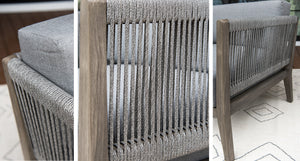 Fiji Teak & Rope Outdoor Club Chair