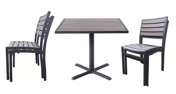 Mason 4-Top Outdoor Dining Set