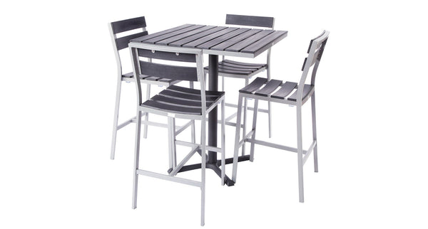 Milloy outdoor 4 top bar set
