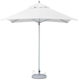 8 Ft. Square Outdoor Umbrella with Base